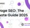 On-Page SEO The Ultimate Guide 2025